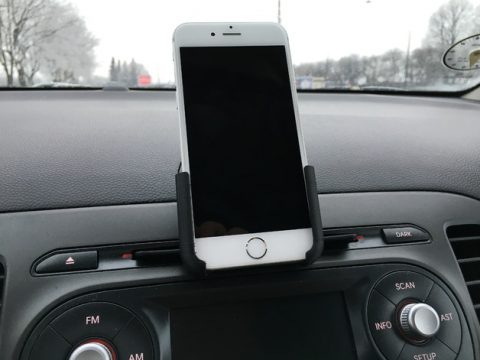 Iphone 6+6S car holder - CD mount 3D model