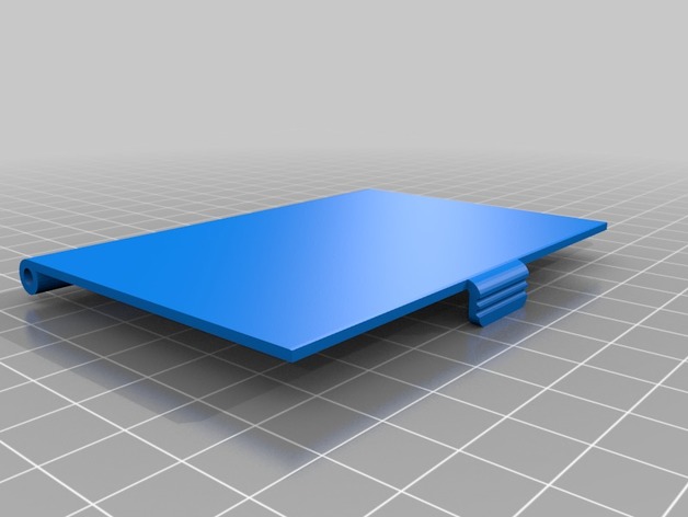 3D MicroSD Card Box model