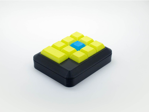 3D Mini 10keys Keyboard model
