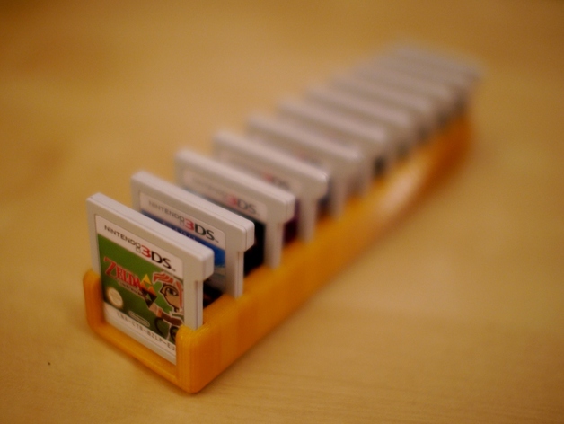 Nintendo 3DS Game Card Box 3D model