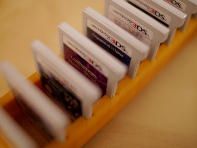 3D Nintendo 3DS Game Card Box model