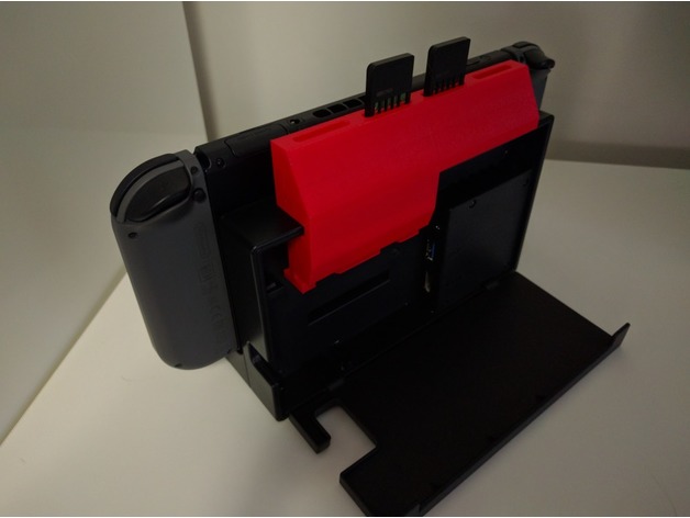 Nintendo Switch Cartridge Holder for Dock / Stand - 4 slot