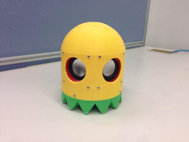3D Pacman : Pac-Ghost USB Stereo Speaker model