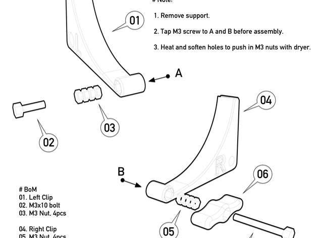 Paper Clip to set up simple photo background