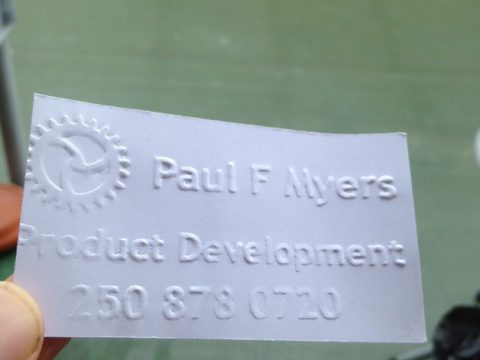 Pocket Business Card Press V 4.0 3D model
