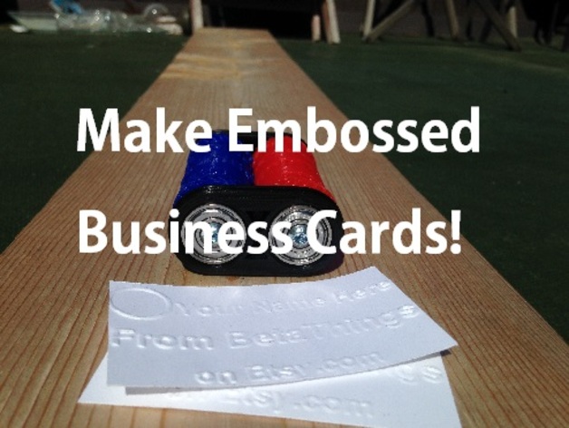 Pocket Business Card Press V 4.0