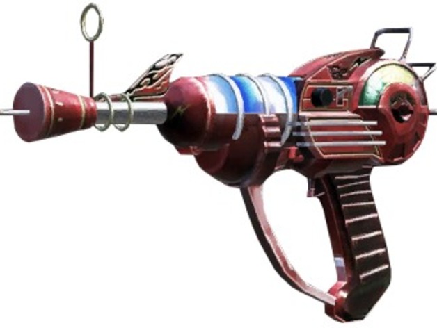 Ray Gun from Black Ops SOME CODE INCLUDED | DownloadFree3D.com