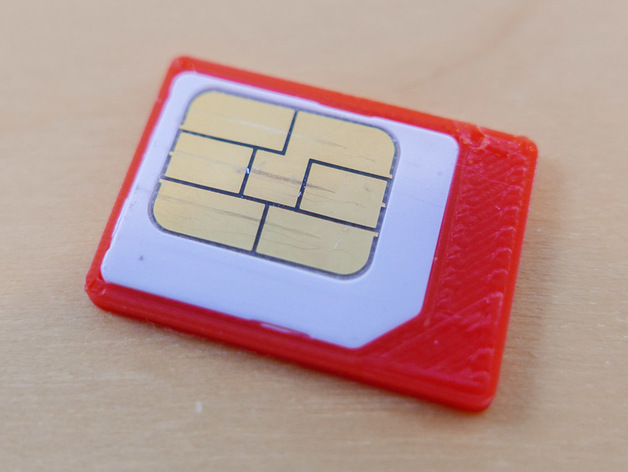 Replacement Micro SIM Tray 3D model