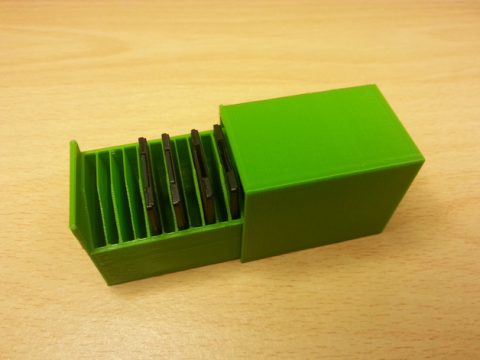 SD Card Organizer 3D model