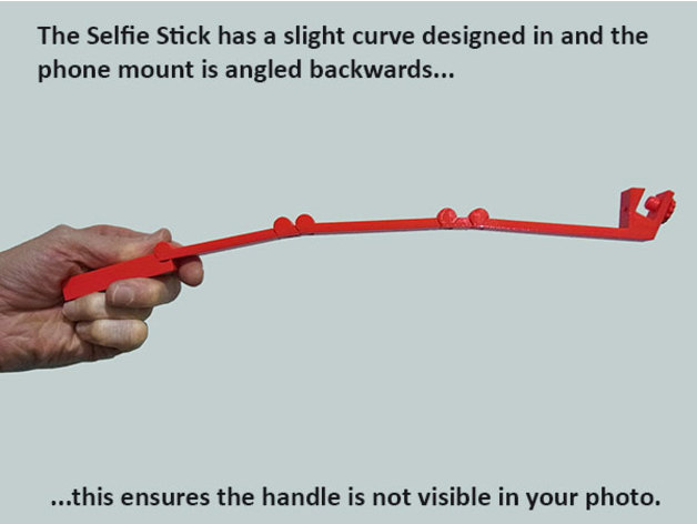 3D SELFIE-STIK model