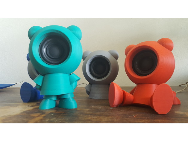Speaker Friends 3D model