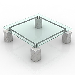 Table Cattelan Dielle 3d model
