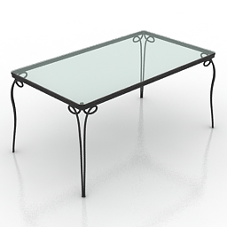 Table allegro tavolo 3d model