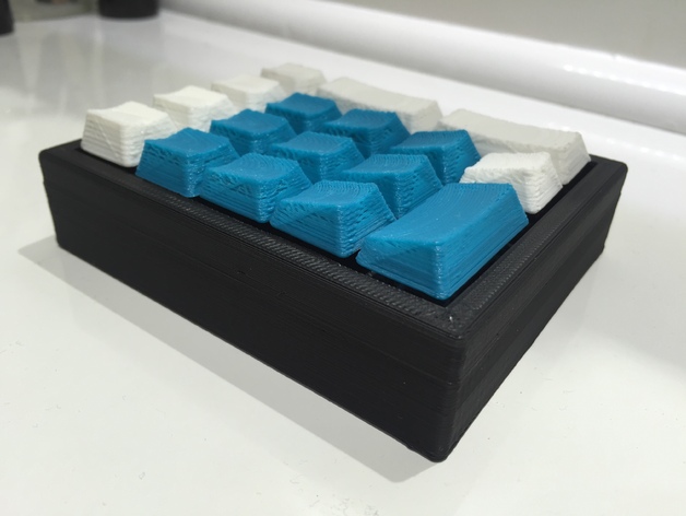 3D Ten Key Pad Keyboard - Cherry MX Switches model