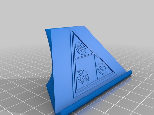 3D Triforce (Nintendo Switch/Phone) Stand model
