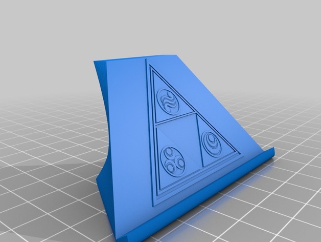 3D Triforce (Nintendo Switch/Phone) Stand model