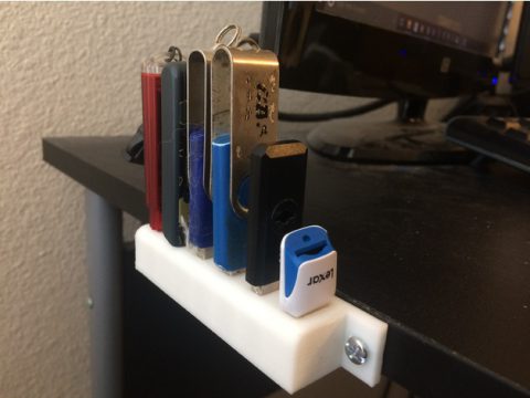 USB Rack 3D model