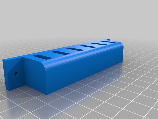 3D USB Rack model