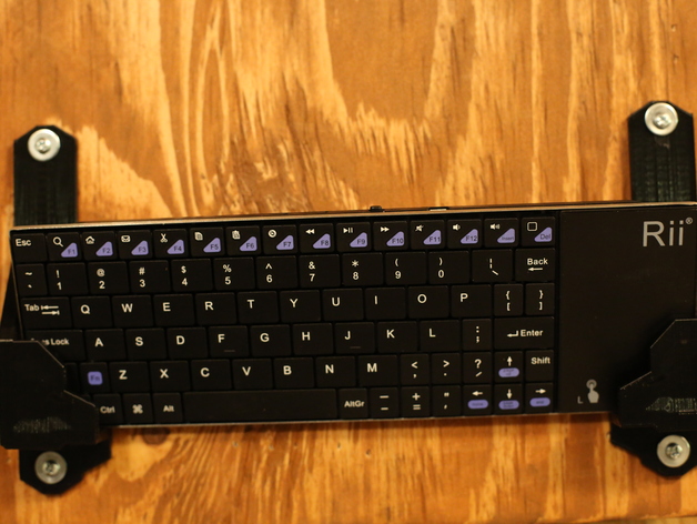 3D Wireless Keyboard Wall Mounts model