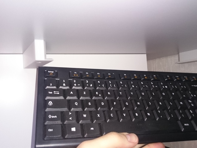 3D Wireless keyboard rack model