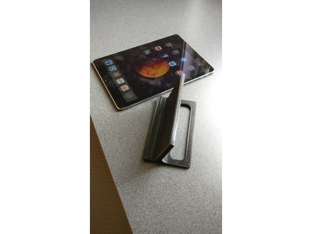 3D iPad Stand model