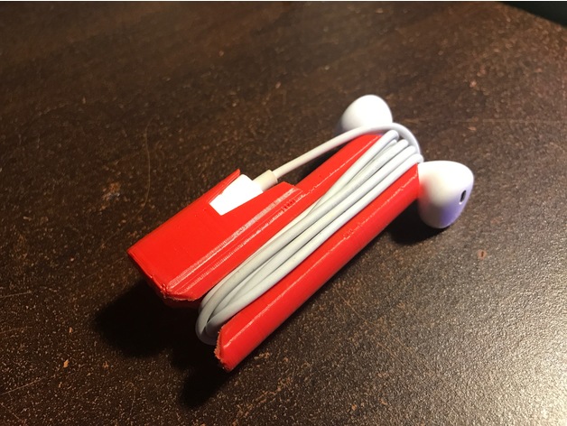 iPhone 7 Earphone Wrap 3D model