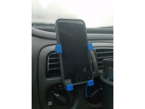 iPhone SE Car Vent Mount 3D model