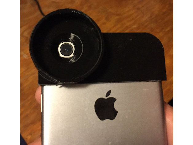 3D iPhone 6 Adapter for Telescope model