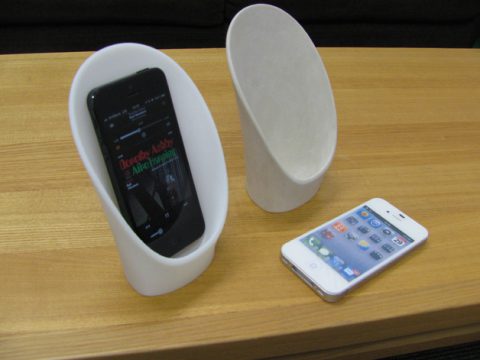 Megaphone for smartphone 3D model