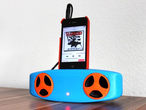 Smartphone mp3 speaker 3D model