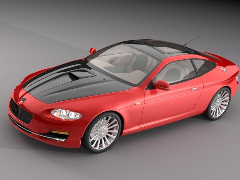 3D Car Sample 3D model
