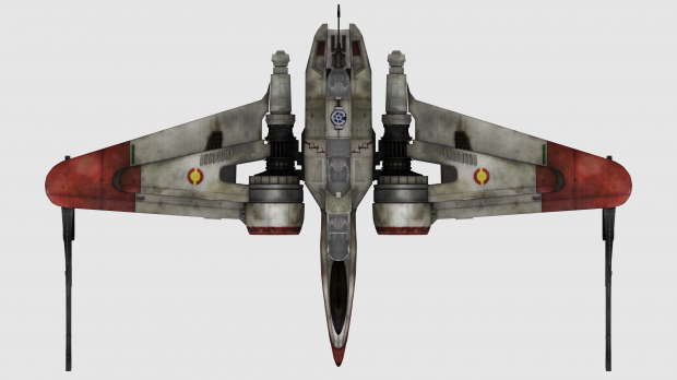 3D Star Wars ARC-170 Fighter model