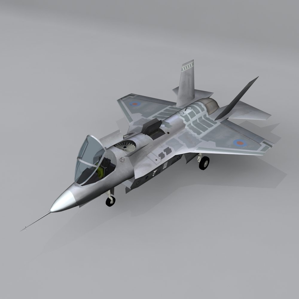 Aircraft X-35 3D model