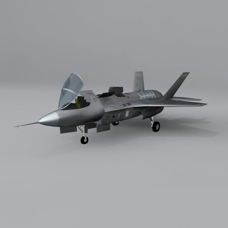 Aircraft X-35 - DownloadFree3D.com