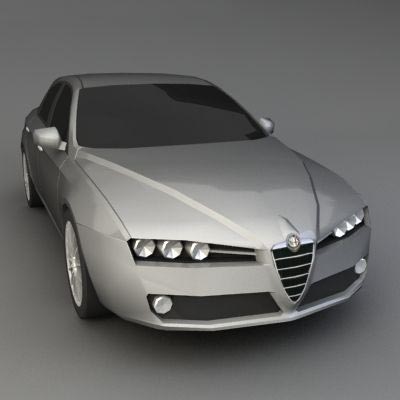 Alfa Romeo 159 3D model