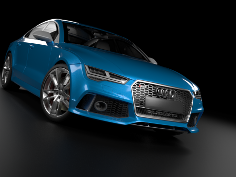 Audi RS7 Sportback Perfomance 3D model