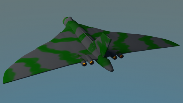 3D Avro Vulcan B mk2  model