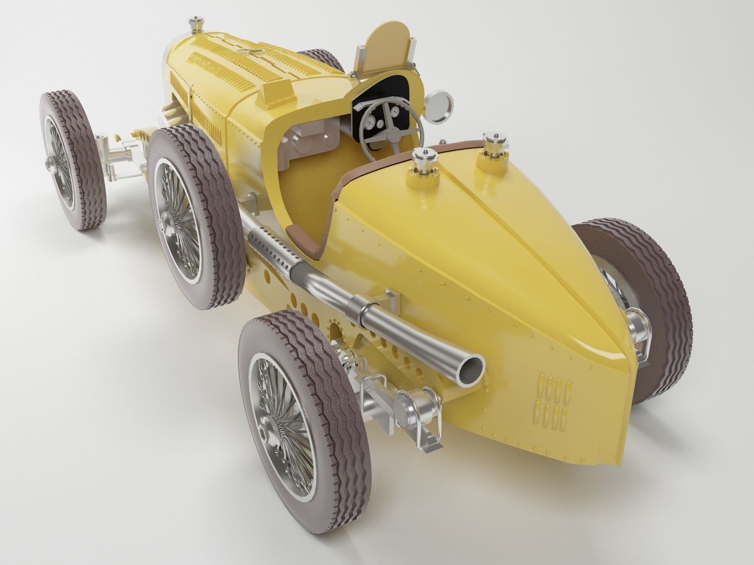 3D Bugatti model