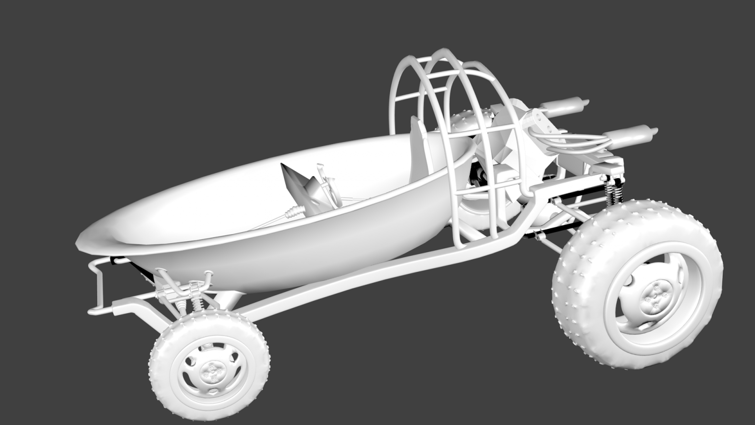 3D Buggy bath model