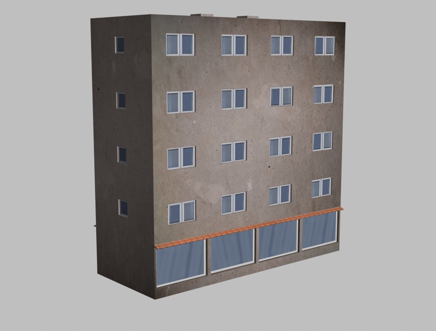Building 3D model