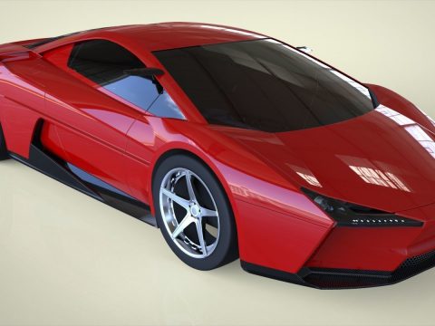 CONCEPT SPORTS CAR 3D model