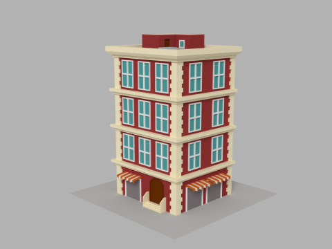 3D City building model