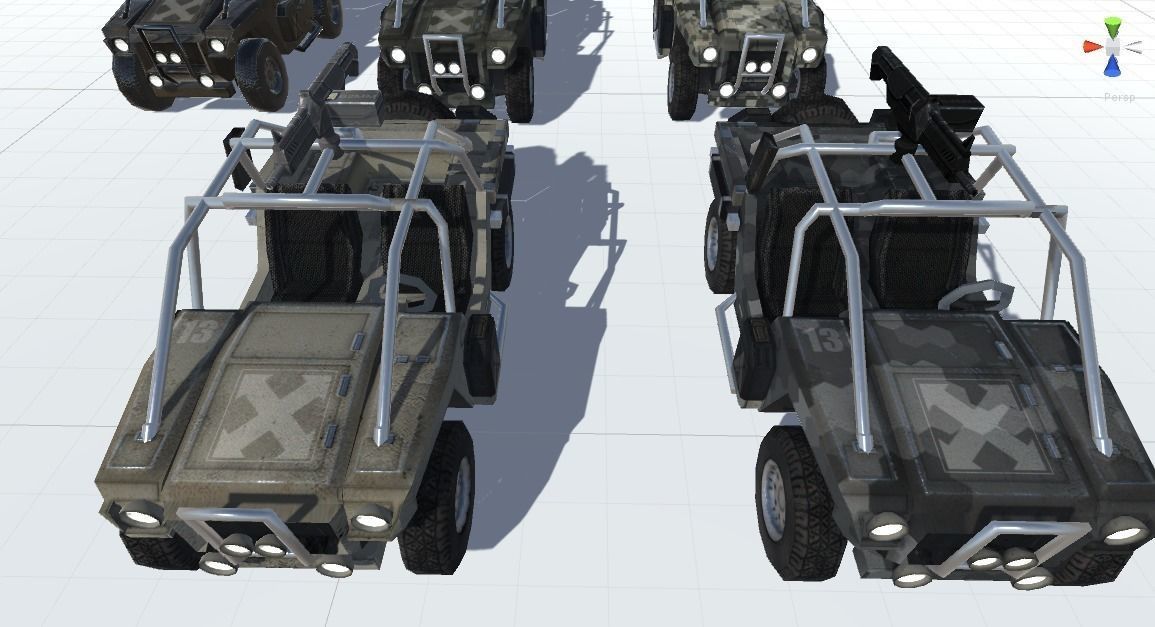 Combat Vehicle 3D model