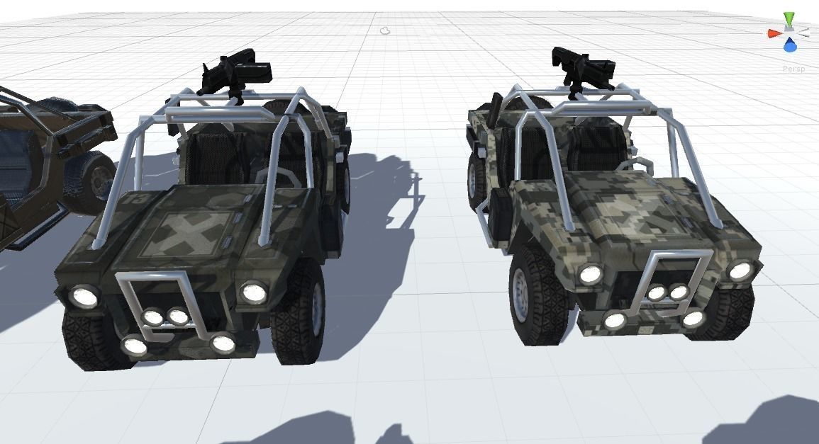 3D Combat Vehicle model