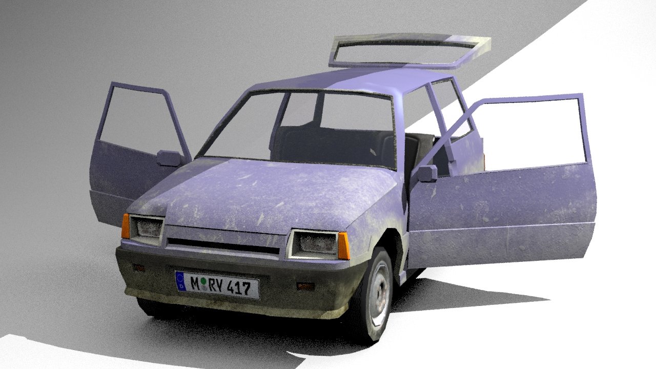 Dacia Lastun Vaz 1111 3D model