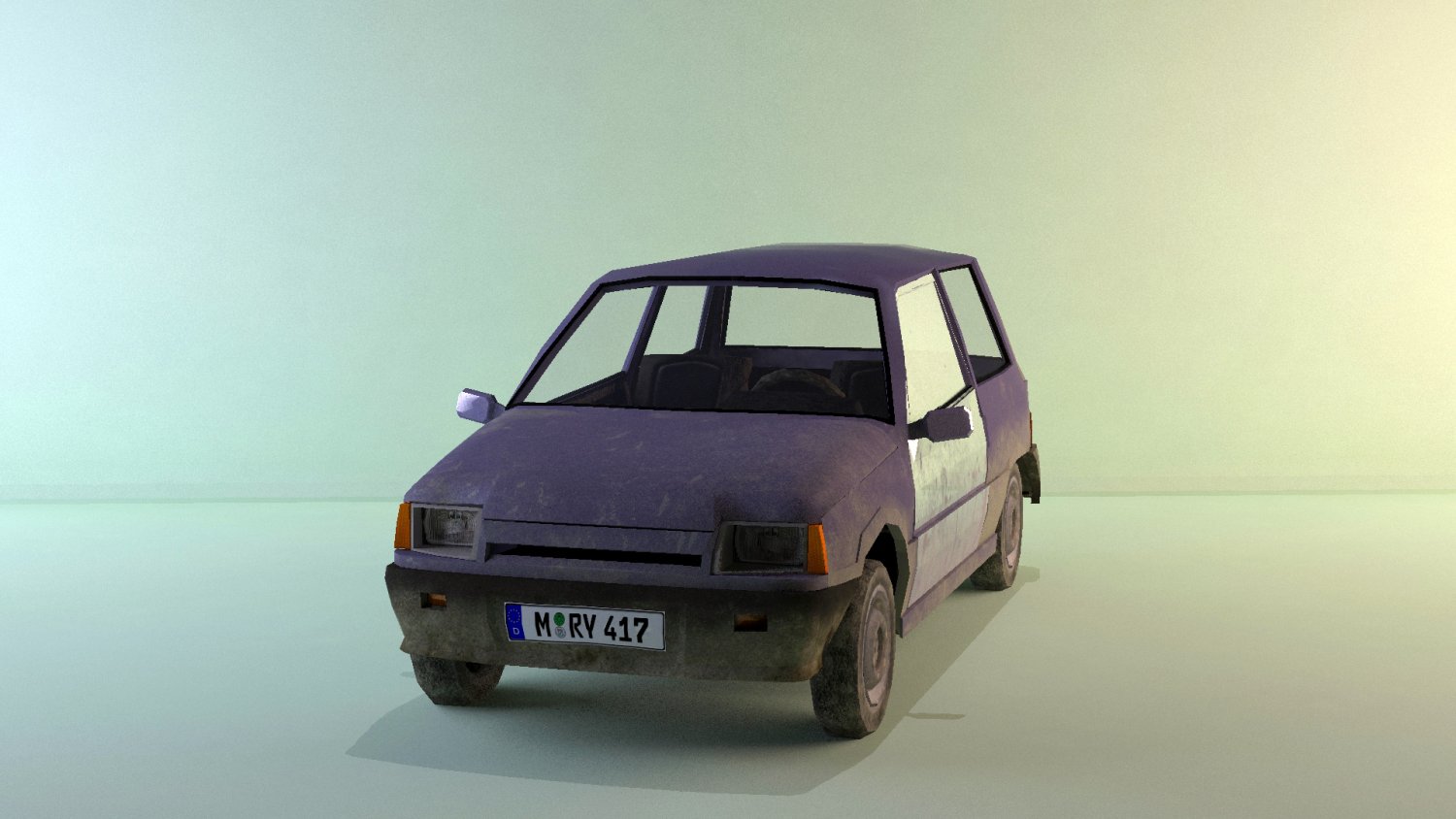 3D Dacia Lastun Vaz 1111 model