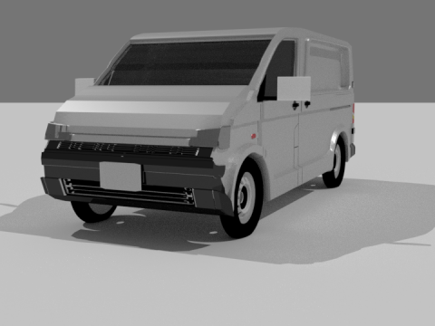 Delivery Van 3D model