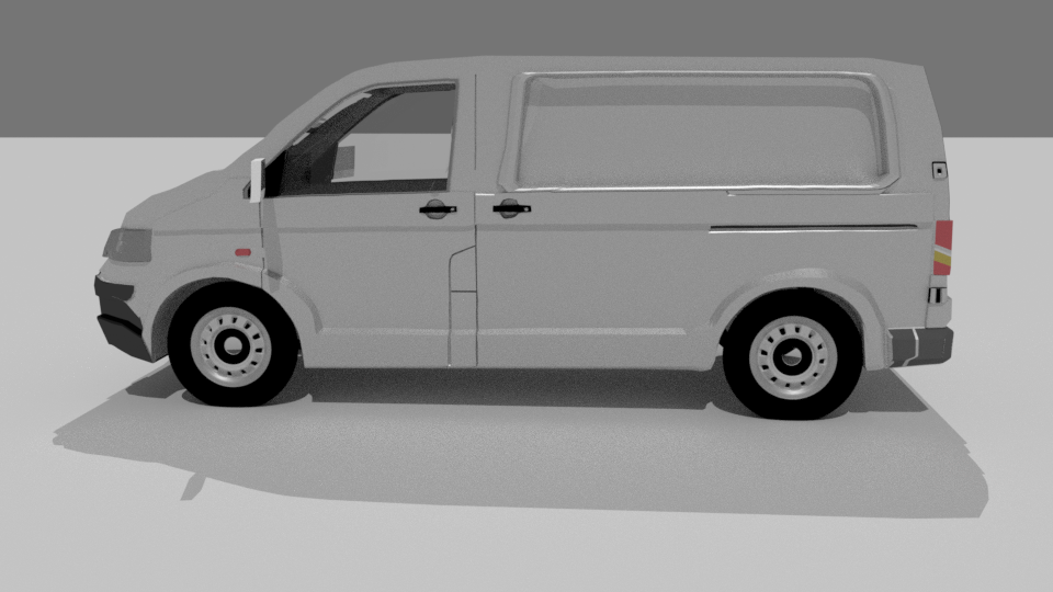 3D Delivery Van model