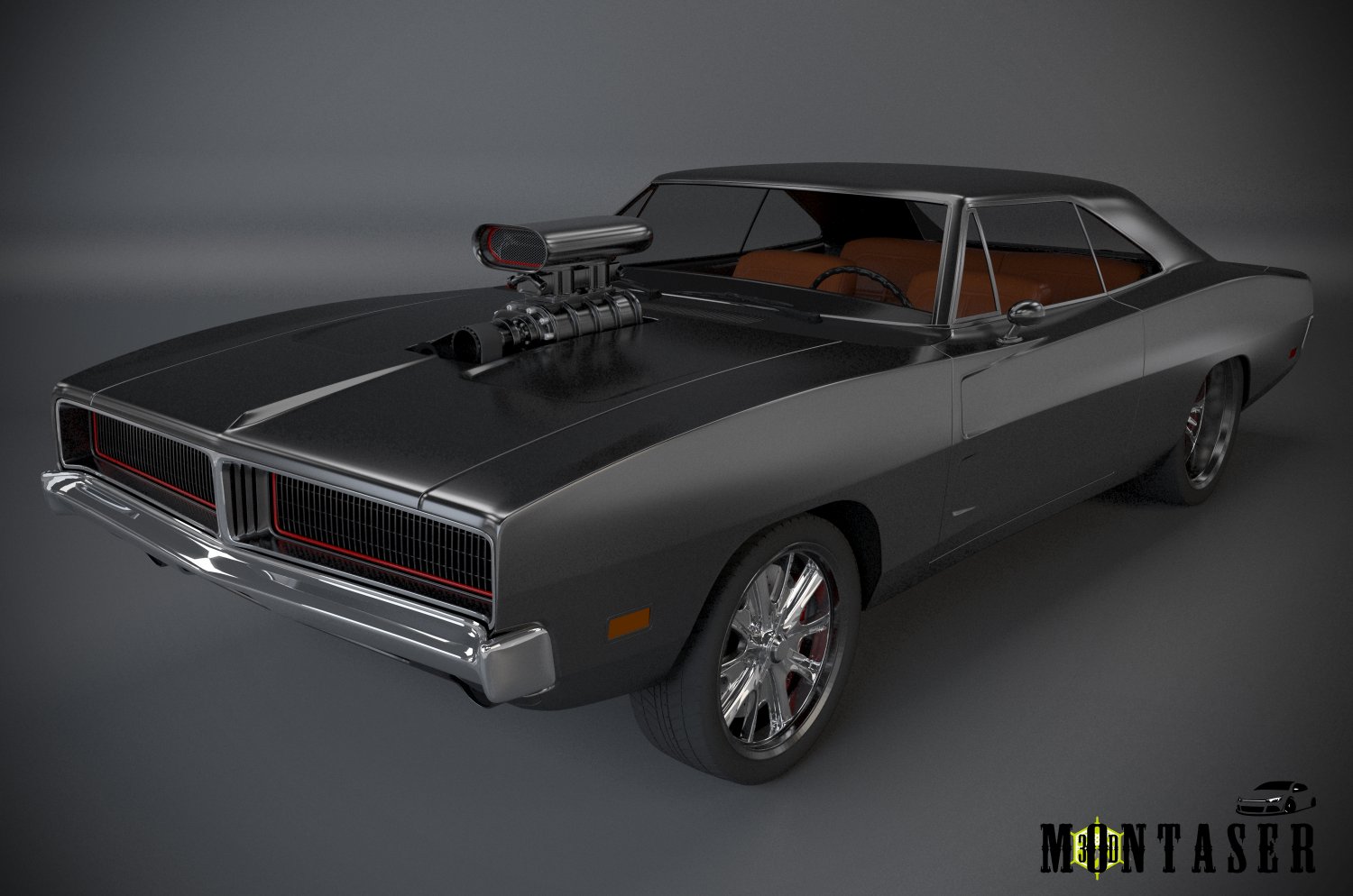 Dodge 69 custom 3D model