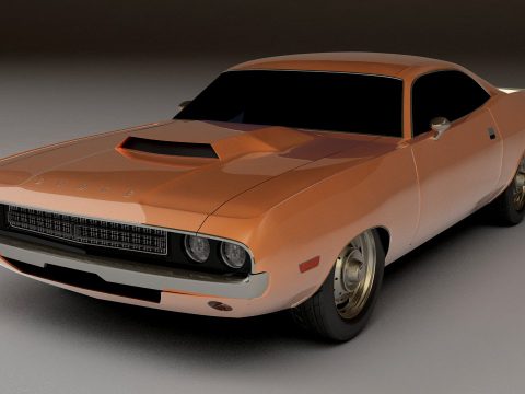 Dodge Challenger 1970 3D model